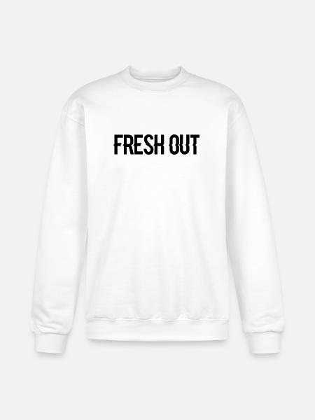 fresh out - Champion Unisex Powerblend Sweatshirt  - white