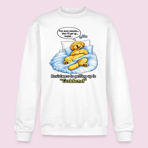 Funny Goldendoodle Sleeping design. - Champion Unisex Powerblend Sweatshirt 