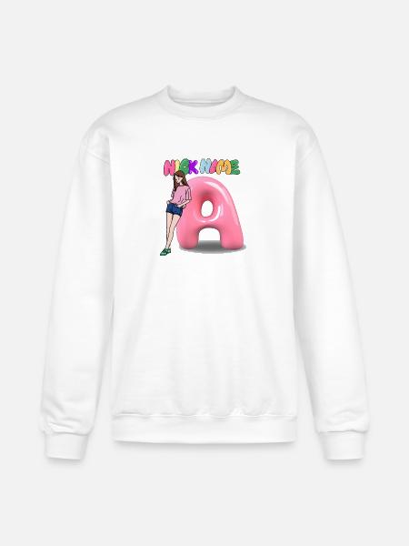 Nick Nama A - Champion Unisex Powerblend Sweatshirt - white