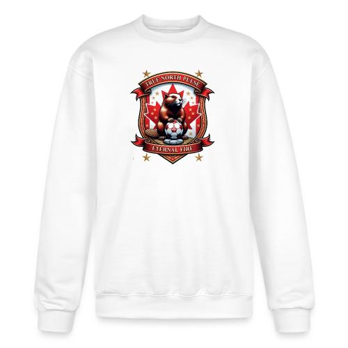 Canada Beaver Crest T-Shirt, Pride Badge Gift - Champion Unisex Powerblend Sweatshirt 