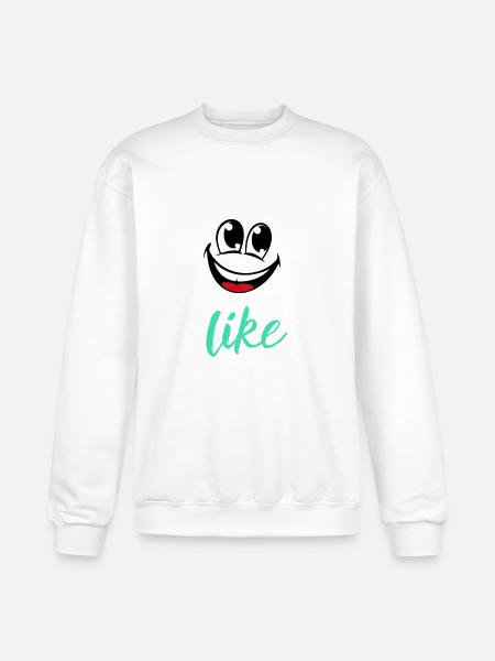 Speak Happiness - Champion Unisex Powerblend Sweatshirt - white