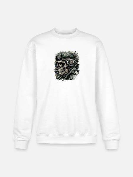 Guardian of Freedom - Champion Unisex Powerblend Sweatshirt  - white
