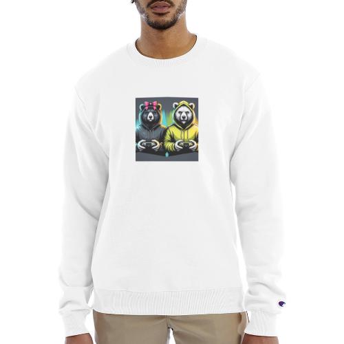Gamer Bears - Champion Unisex Powerblend Sweatshirt 