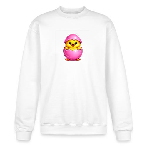 Easter Chick Pink - Champion Unisex Powerblend Sweatshirt 