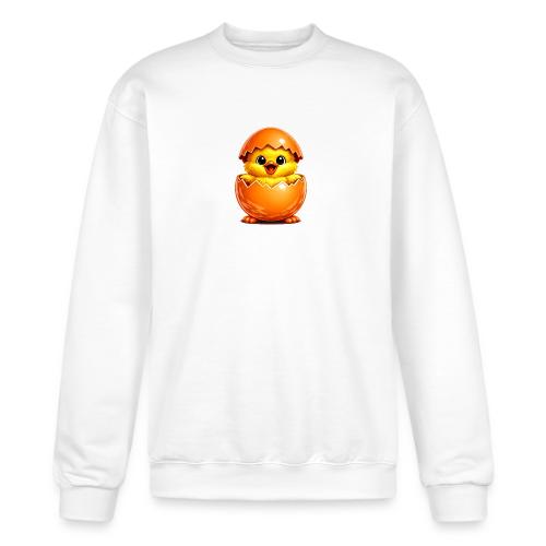 Easter Chick Orange - Champion Unisex Powerblend Sweatshirt 