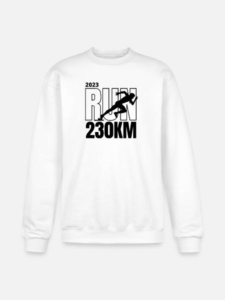 Black white bold sports - Champion Unisex Powerblend Sweatshirt  - white