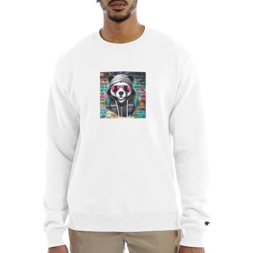 Stylish panda 2 - Champion Unisex Powerblend Sweatshirt 
