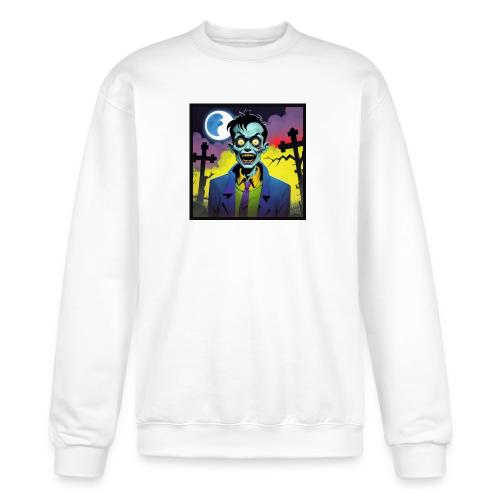 Graveyard Zombie - Champion Unisex Powerblend Sweatshirt 