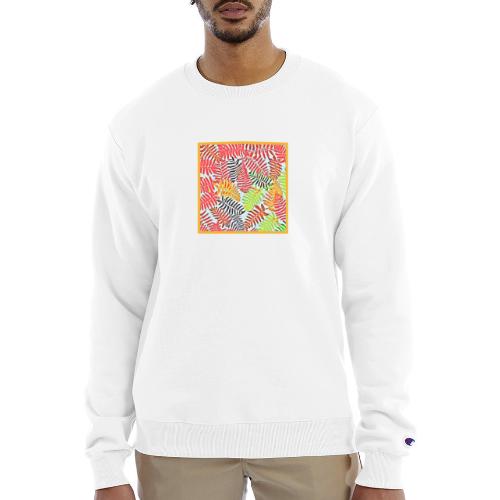Chic Leaves Artistic Spectrum - Champion Unisex Powerblend Sweatshirt 