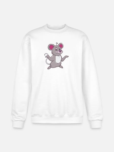 Not So Mouse - Champion Unisex Powerblend Sweatshirt  - white