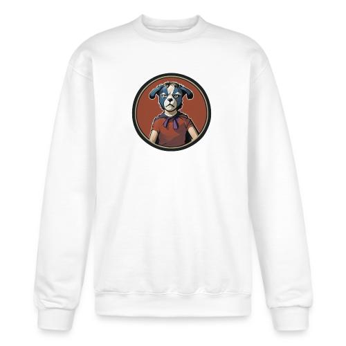 Dogboy Adventutes Red Circle Logo - Champion Unisex Powerblend Sweatshirt 