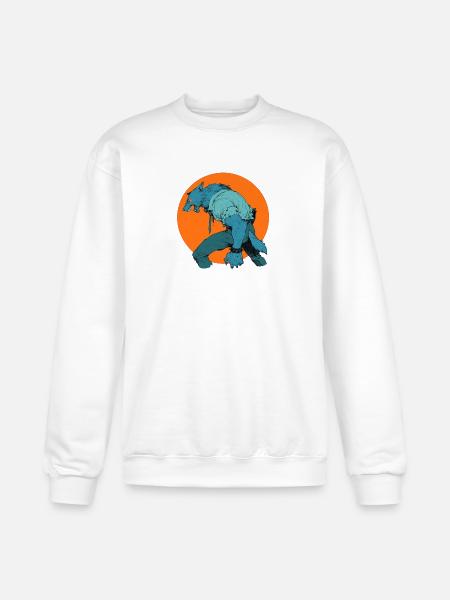 Werewolf halloween - Champion Unisex Powerblend Sweatshirt - white