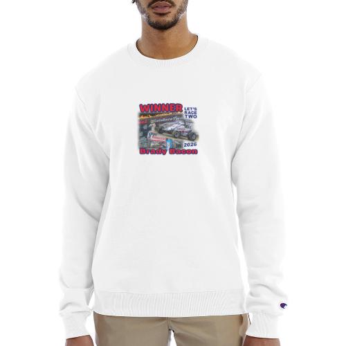 Brady Bacon #LetsRaceTwo Winner - Champion Unisex Powerblend Sweatshirt 