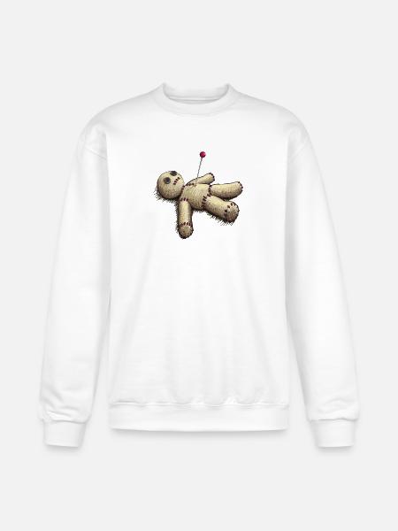 Voodoo Doll - Champion Unisex Powerblend Sweatshirt  - white