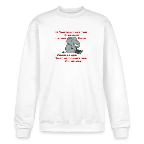 Elephant in the Room Meme - Champion Unisex Powerblend Sweatshirt 