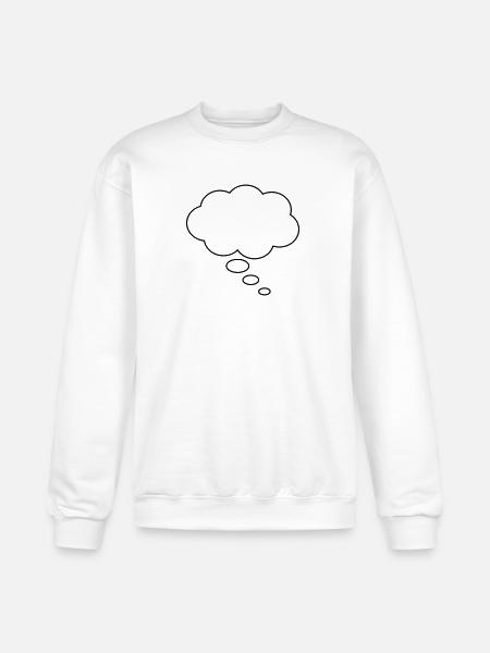 Thought bubble - Champion Unisex Powerblend Sweatshirt - white