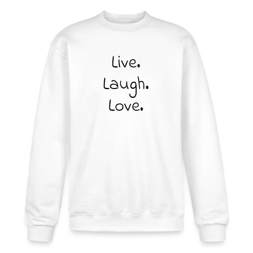 Smoon City_Live laugh love Black - Champion Unisex Powerblend Sweatshirt 