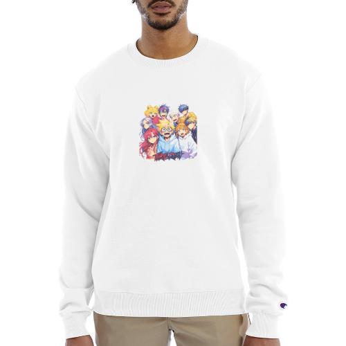 Thrill Rush Anime Squad Streetwear - Champion Unisex Powerblend Sweatshirt 