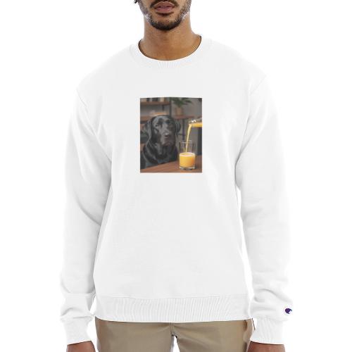 Golden Retriever Chill Juice Vibes - Champion Unisex Powerblend Sweatshirt 