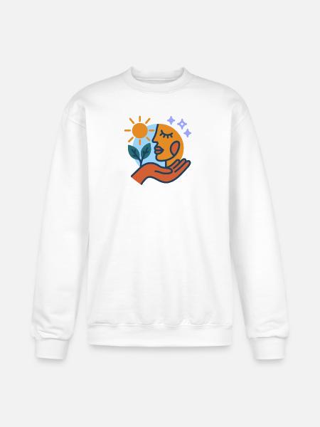 Serenity - Champion Unisex Powerblend Sweatshirt  - white