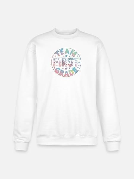 Team First Grade Back To School - Champion Unisex Powerblend Sweatshirt  - white