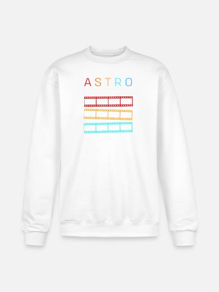 Astrophotography Telescope - Champion Unisex Powerblend Sweatshirt - white