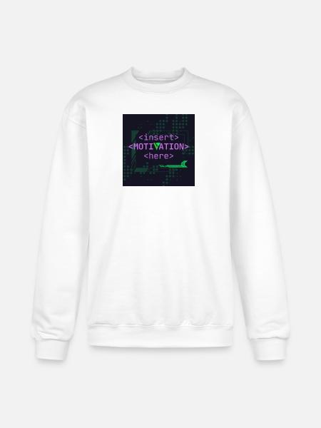 Motivation Slot - Champion Unisex Powerblend Sweatshirt - white