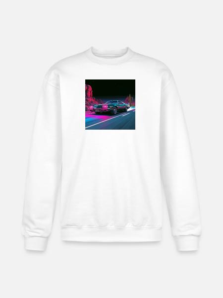 Neon Velocity - Champion Unisex Powerblend Sweatshirt - white