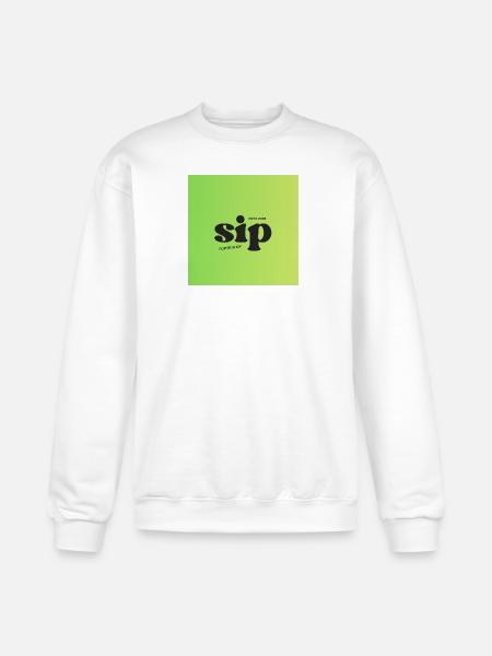 SIP - Champion Unisex Powerblend Sweatshirt - white