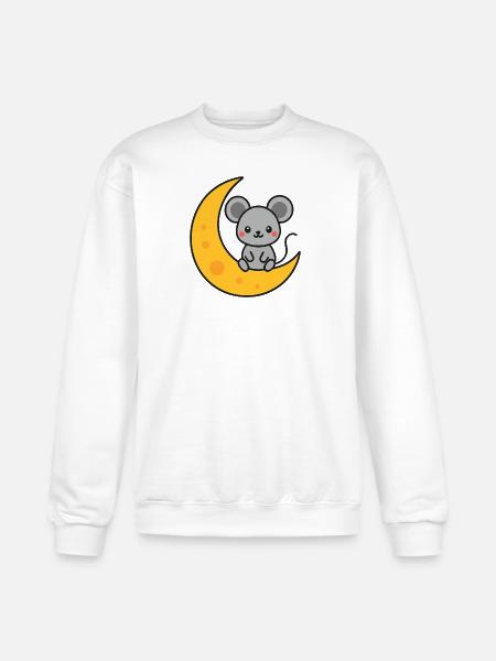 Mouse - Champion Unisex Powerblend Sweatshirt - white