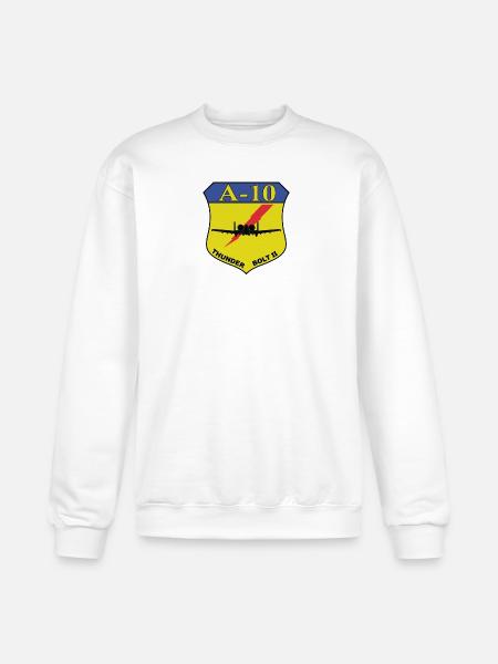 A-10 Thunderbolt II Shield - Champion Unisex Powerblend Sweatshirt - white