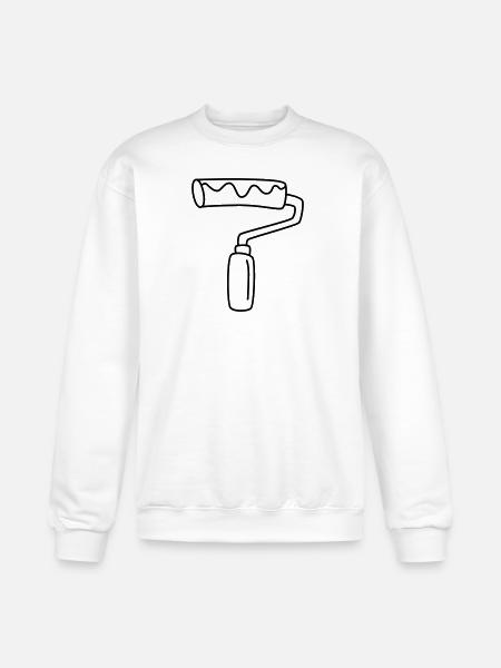 paint roller - Champion Unisex Powerblend Sweatshirt - white