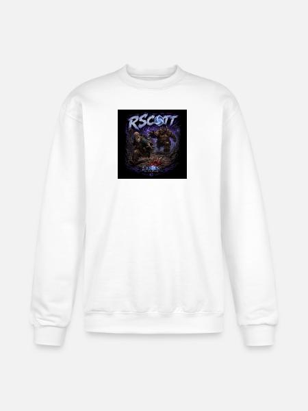 RScott Tee - Champion Unisex Powerblend Sweatshirt - white