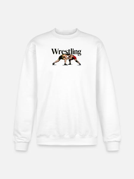 wrestling - Champion Unisex Powerblend Sweatshirt - white