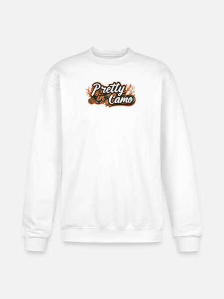 Pretty in Camo - Champion Unisex Powerblend Sweatshirt - white