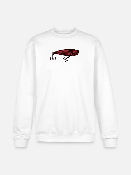 Fishing Lure Bait Predator - Champion Unisex Powerblend Sweatshirt - white