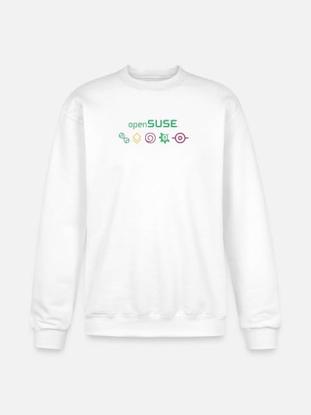 Distro Flavors - Champion Unisex Powerblend Sweatshirt - white