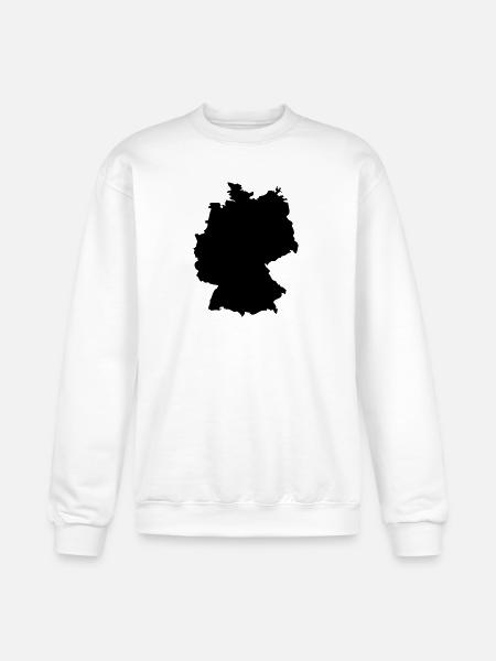 germany - Champion Unisex Powerblend Sweatshirt  - white