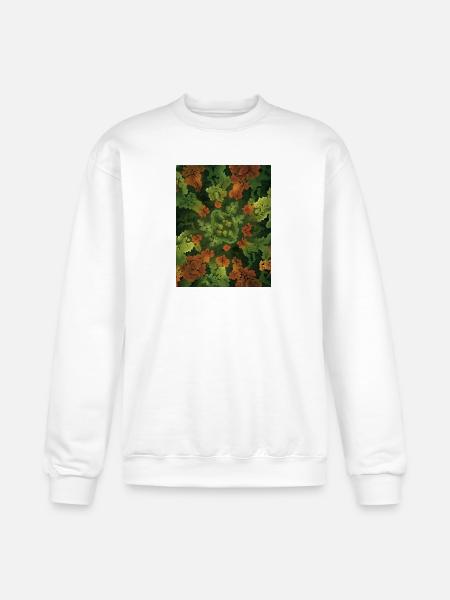 Fractal forest - Champion Unisex Powerblend Sweatshirt - white