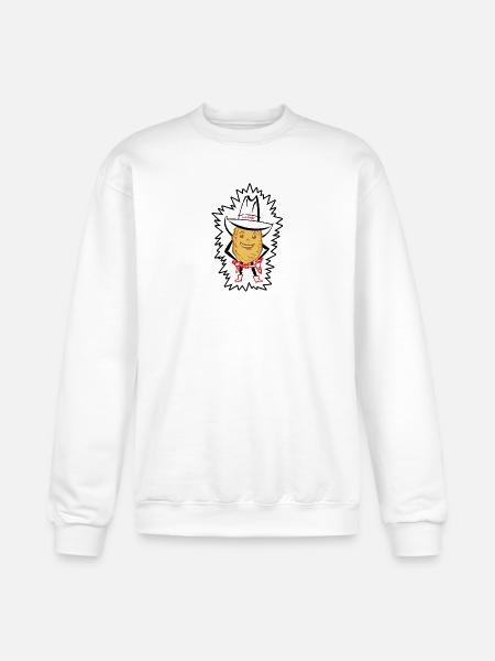 Slim Chipley - Champion Unisex Powerblend Sweatshirt  - white