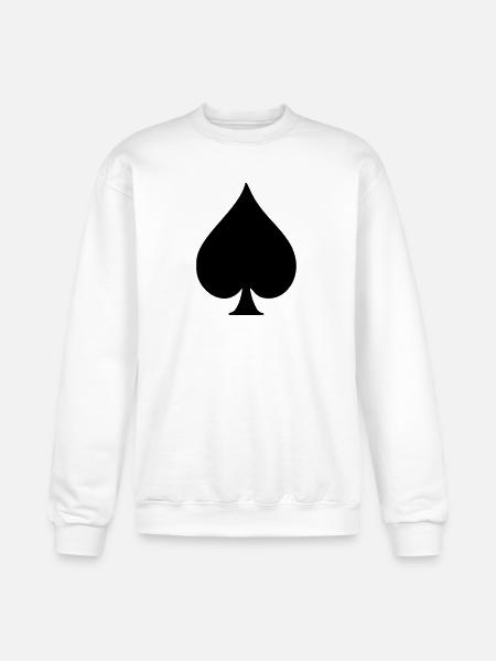 Spade - Champion Unisex Powerblend Sweatshirt - white