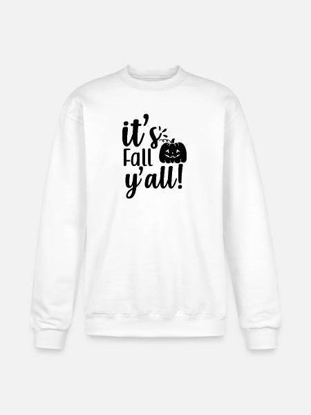 Its fall yall - Champion Unisex Powerblend Sweatshirt - white