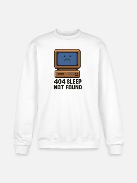 404 Sleep Not Found - Champion Unisex Powerblend Sweatshirt - white
