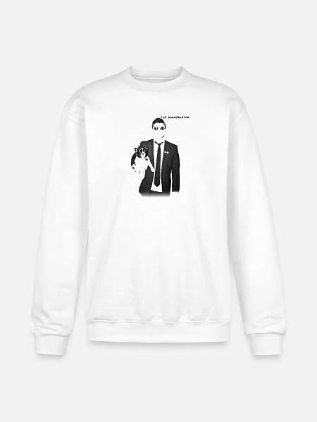 LCD Sound System - Champion Unisex Powerblend Sweatshirt  - white