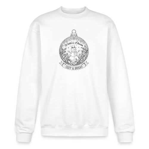 Festive Snowman T-Shirt - Champion Unisex Powerblend Sweatshirt 