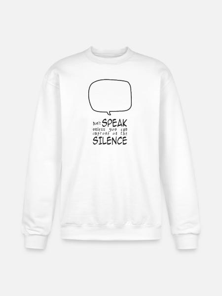 Don't Speak - Champion Unisex Powerblend Sweatshirt  - white