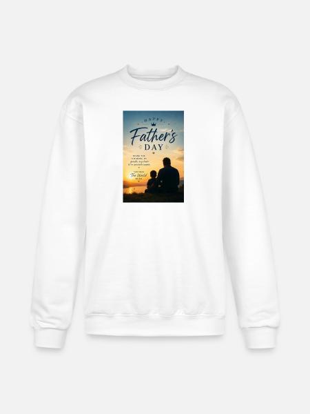 Sunset Bond: Father’s Day - Champion Unisex Powerblend Sweatshirt  - white