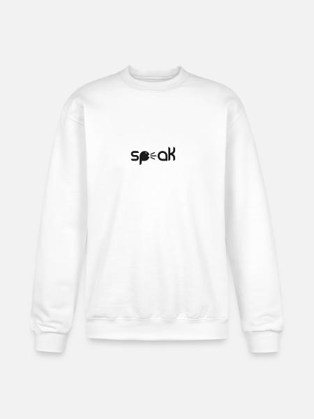 speak - Champion Unisex Powerblend Sweatshirt  - white