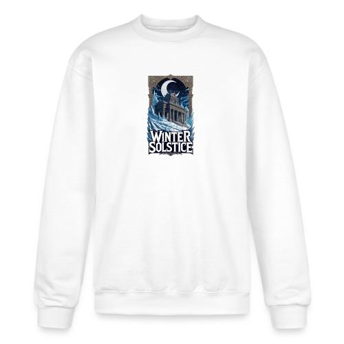 Winter Solstice Temple T-Shirt - Champion Unisex Powerblend Sweatshirt 