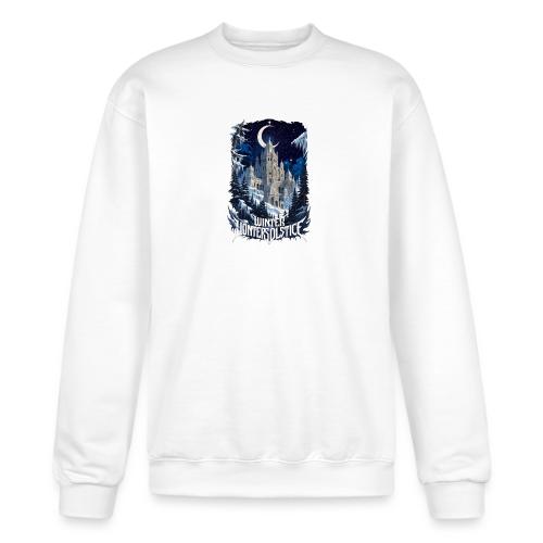 Celestial Winter Temple T-Shirt - Champion Unisex Powerblend Sweatshirt 